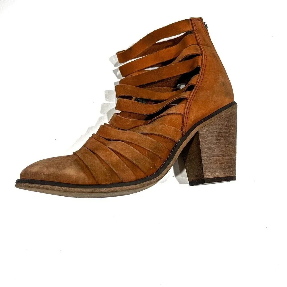 Free People Hybrid Strappy Boot (EU 40) cognac - Picture 6 of 12